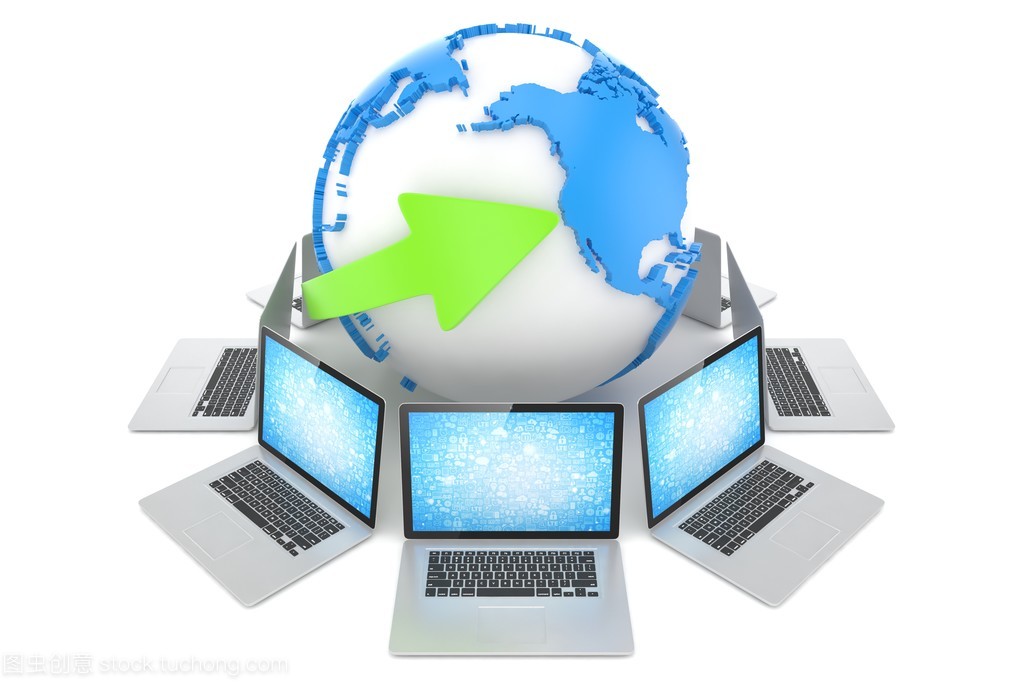 連接地球的神經(jīng)網(wǎng)絡(luò) 筆記本電腦與全球計(jì)算機(jī)網(wǎng)絡(luò)技術(shù)